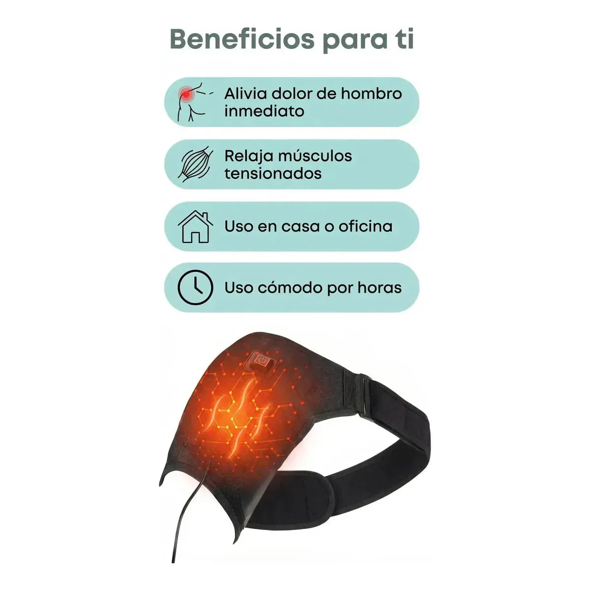 Hombrera Termica Ortopedica Usb