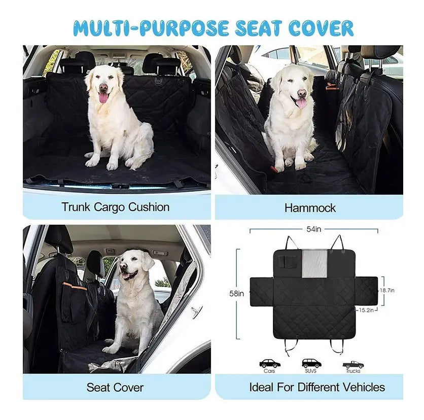 Protector Forro Cubre Asiento Carro Perro